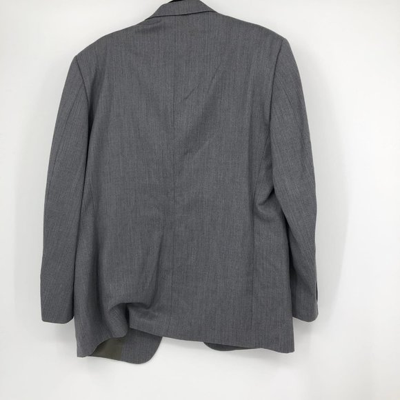 Pronto Uomo Gray 100% Wool Blazer | Classic Style - Picture 3 of 7